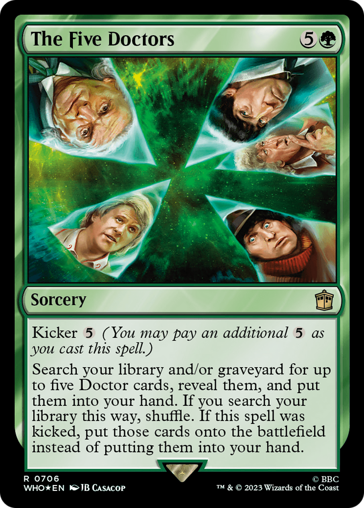 The Five Doctors (WHO-706) (Surge Foil)