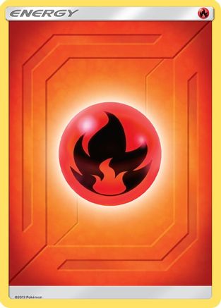 Fire Energy (2019 Unnumbered) (TEU-) (Reverse Holofoil)