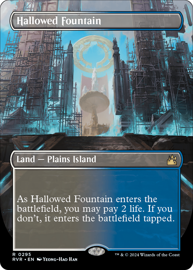 Hallowed Fountain (RVR-295) (Borderless) (Foil)