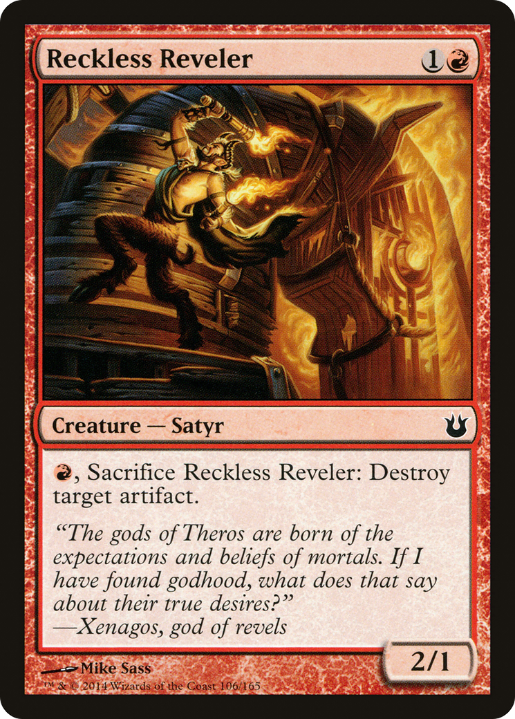 Reckless Reveler (BNG-106) (Foil)