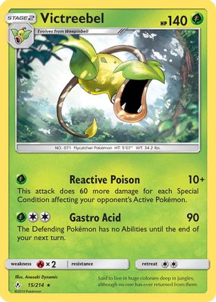 Victreebel (UNB-) (Reverse Holofoil)