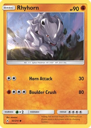 Rhyhorn (93) (UNB-093)