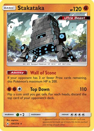 Stakataka (UNB-106) (Holofoil)
