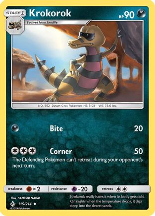 Krokorok (UNB-) (Reverse Holofoil)