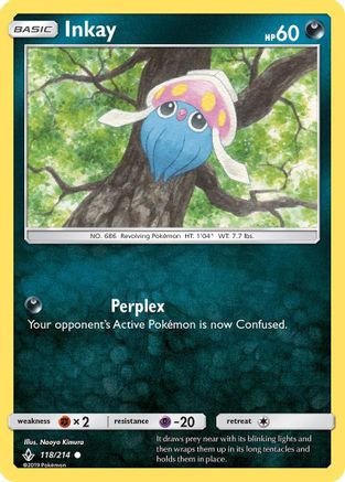 Inkay (UNB-) (Reverse Holofoil)
