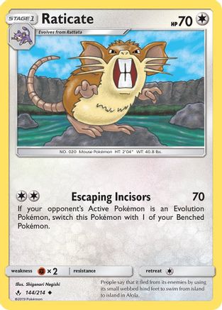 Raticate (UNB-144)