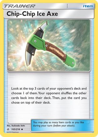 Chip-Chip Ice Axe (UNB-)