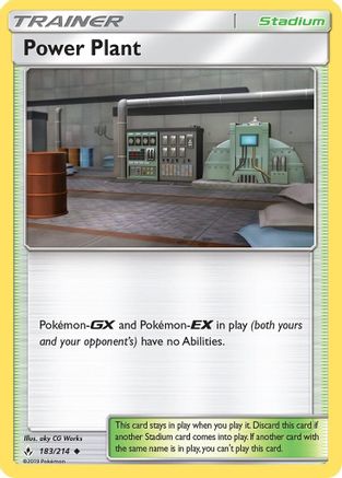 Power Plant (UNB-183) (Reverse Holofoil)
