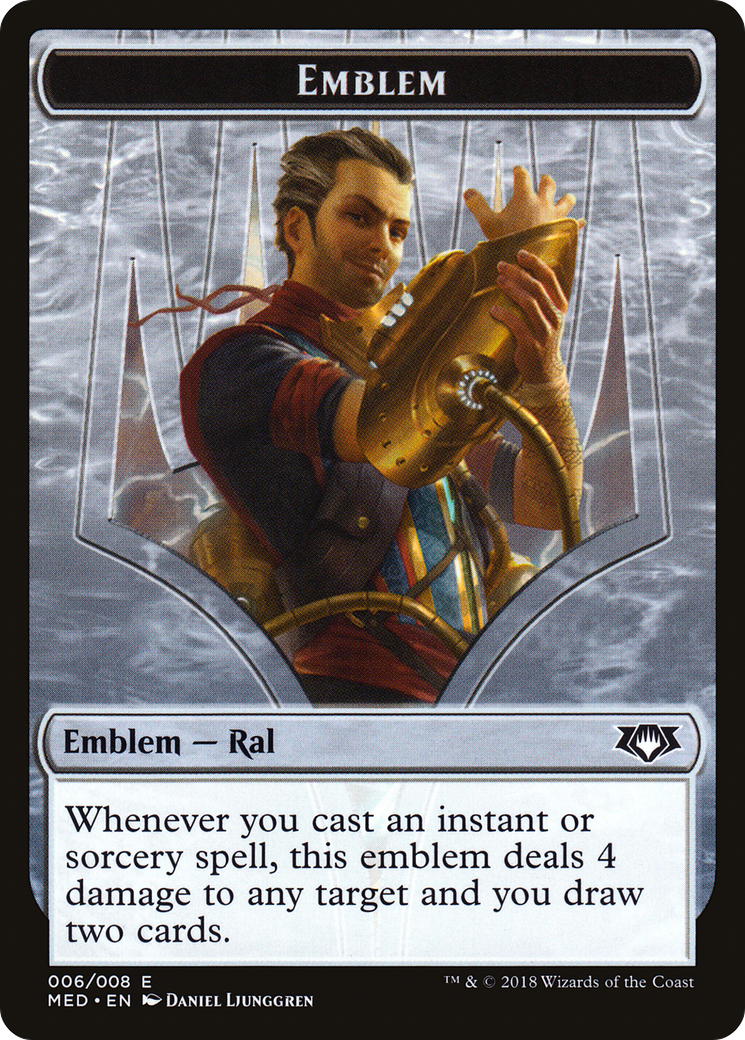Ral, Izzet Viceroy Emblem (MED-0G6)
