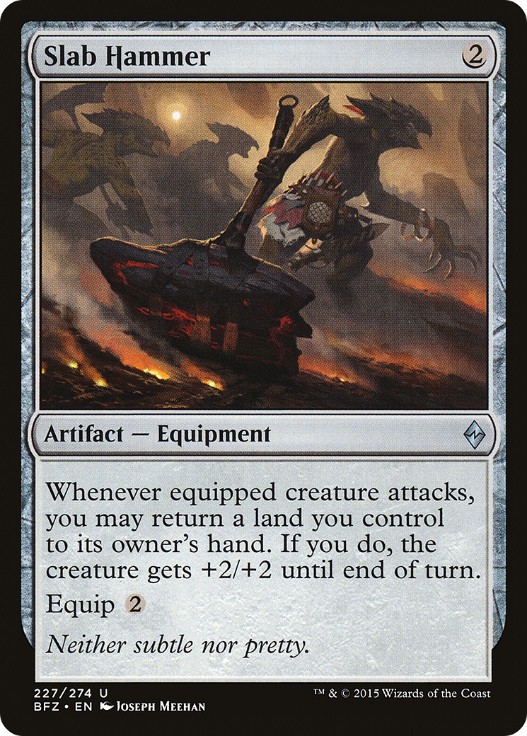 Slab Hammer (BFZ-227) (Foil)