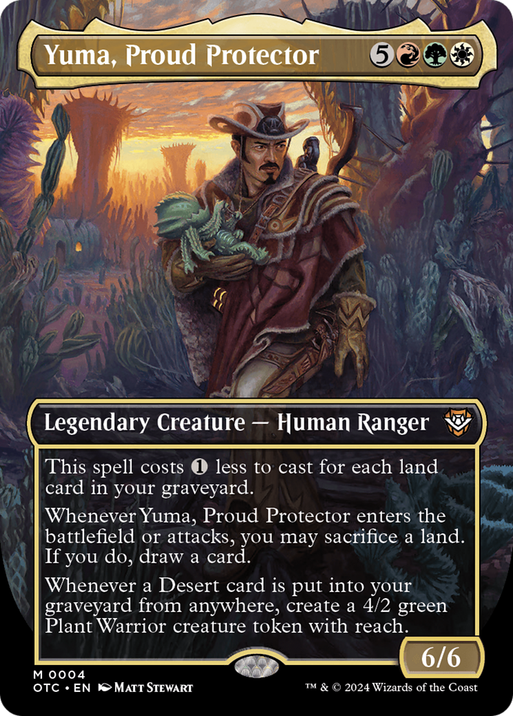 Yuma, Proud Protector (OTC-004) (Borderless) (Foil)
