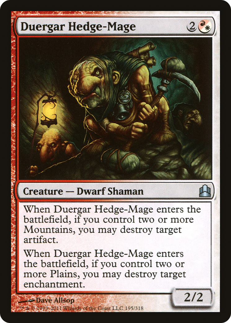 Duergar Hedge-Mage (CMD-195)
