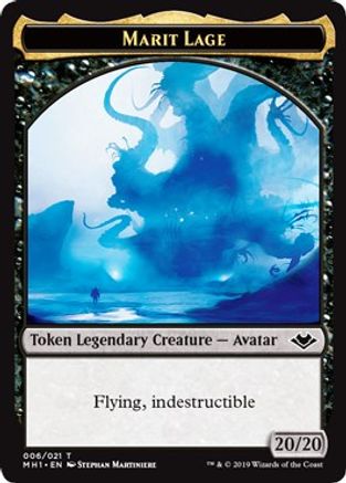 Marit Lage // Elemental (008) Double-Sided Token (MH1-6 // 8)