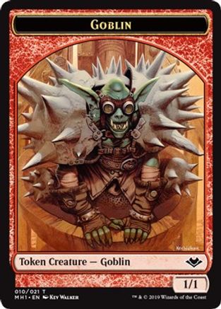 Goblin // Myr Double-Sided Token (MH1-10 // 19)