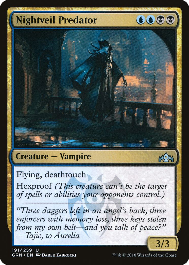 Nightveil Predator (GRN-191) (Foil)