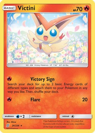 Victini (UNM-026) (Holofoil)