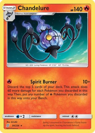 Chandelure (UNM-) (Holofoil)