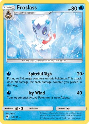 Froslass (UNM-) (Reverse Holofoil)