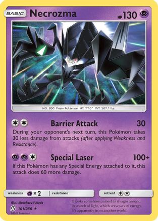 Necrozma (UNM-101) (Reverse Holofoil)