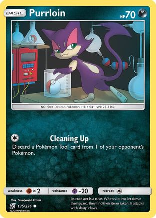 Purrloin (UNM-135) (Reverse Holofoil)