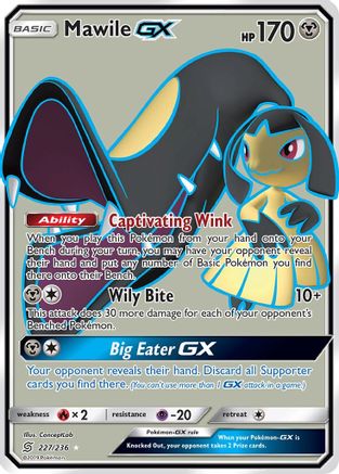 Mawile GX (Full Art) (UNM-) (Holofoil)