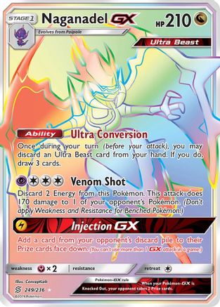 Naganadel GX (Secret) (UNM-) (Holofoil)