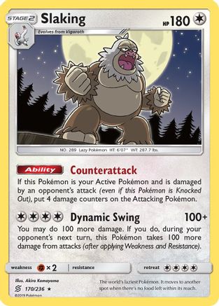 Slaking (UNM-170) (Holofoil)