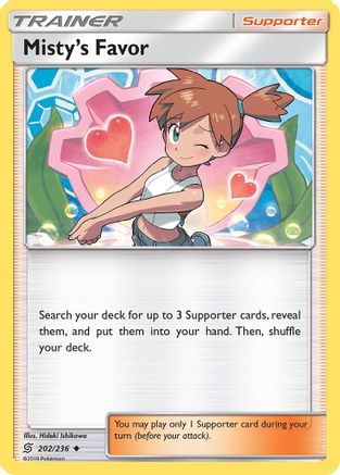 Misty's Favor (UNM-202) (Reverse Holofoil)