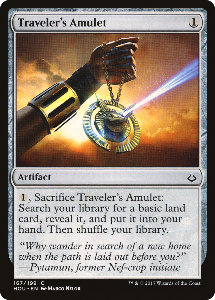 Traveler's Amulet (HOU-167) (Foil)