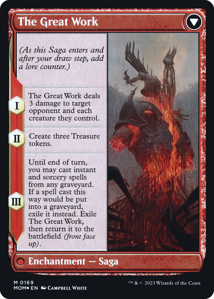 Urabrask // The Great Work (PRE-169S) (Foil)