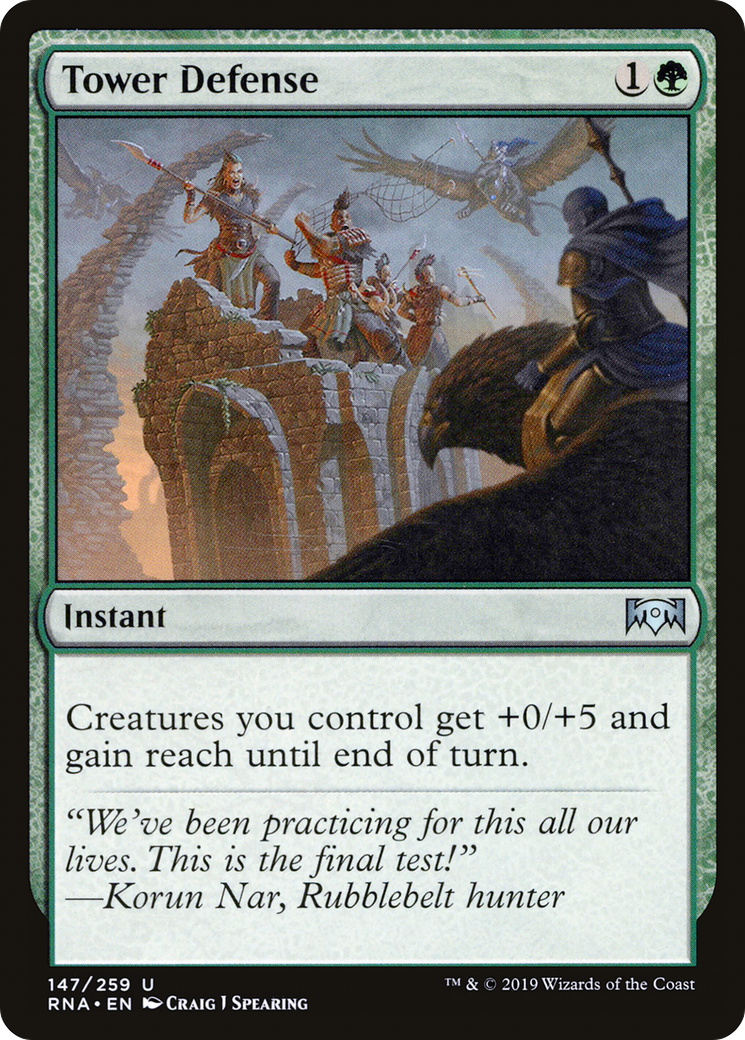 Tower Defense (RNA-147) (Foil)