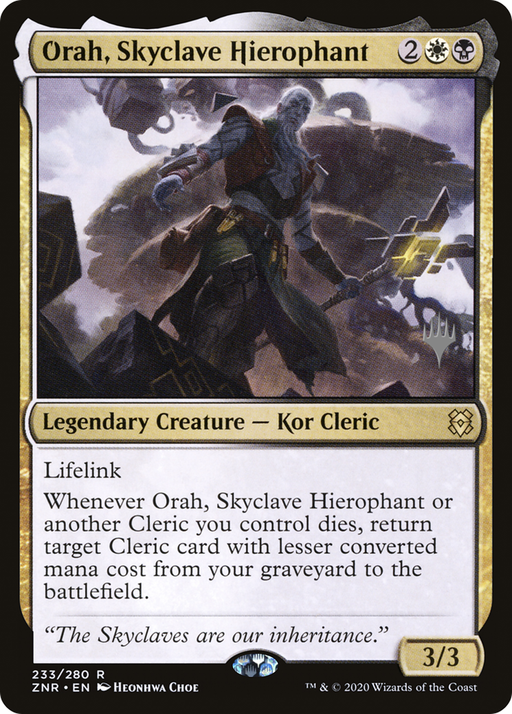 Orah, Skyclave Hierophant (PPZNR-233P) (Foil)