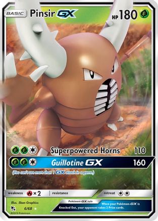 Pinsir GX (HIF-006) (Holofoil)