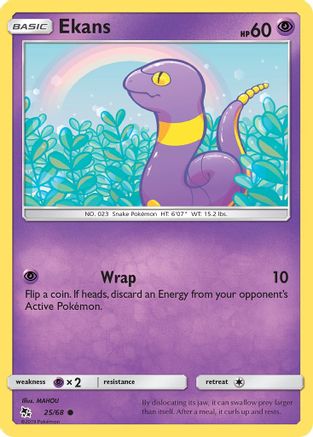 Ekans (25) (HIF-025) (Reverse Holofoil)