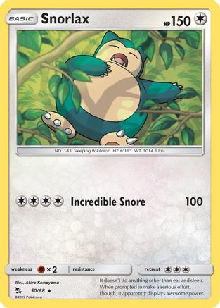 Snorlax (HIF-050) (Reverse Holofoil)