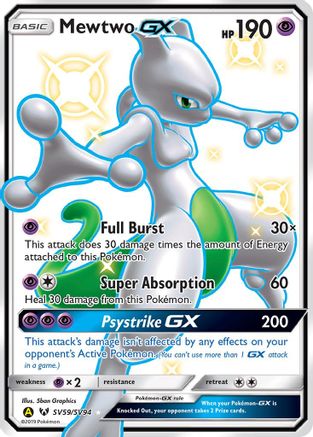 Mewtwo GX (HIF:SV-SV59) (Holofoil)