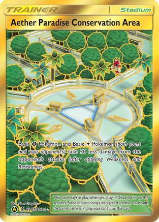 Aether Paradise Conservation Area (HIF:SV-) (Holofoil)