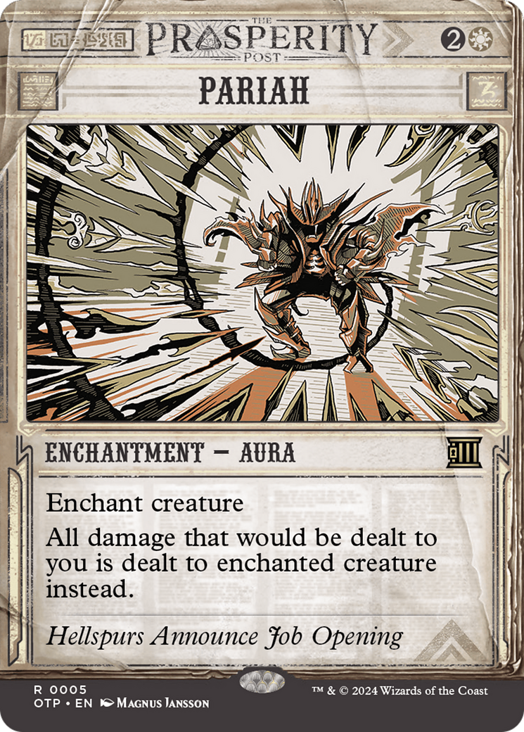 Pariah (OTP-005) (Showcase) (Borderless) (Foil)