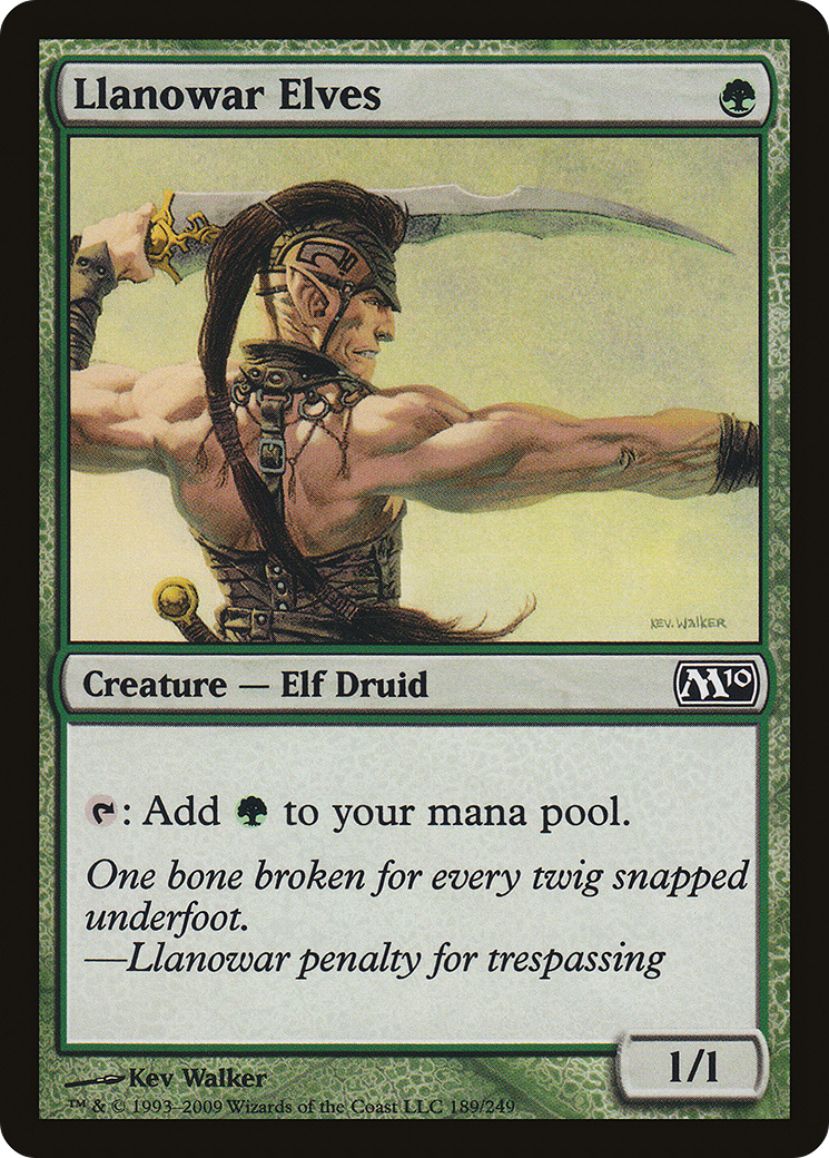 Llanowar Elves (M10-189)