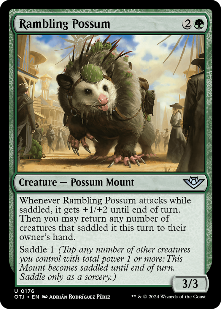 Rambling Possum (OTJ-176)