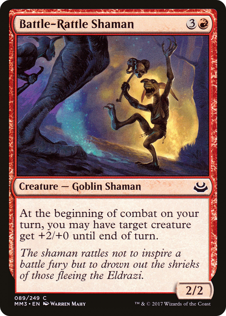 Battle-Rattle Shaman (MM3-089) (Foil)