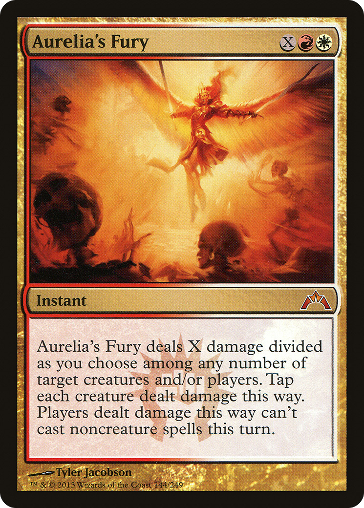 Aurelia's Fury (GTC-144) (Foil)