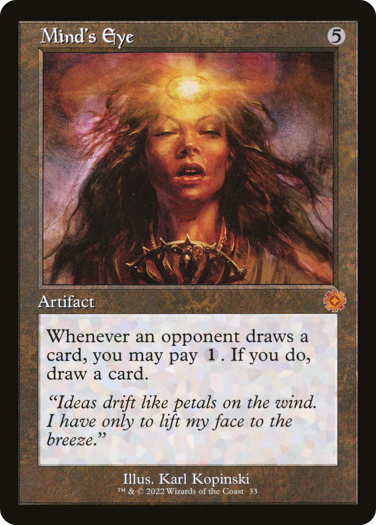 Mind's Eye (BRR-033) (Foil)
