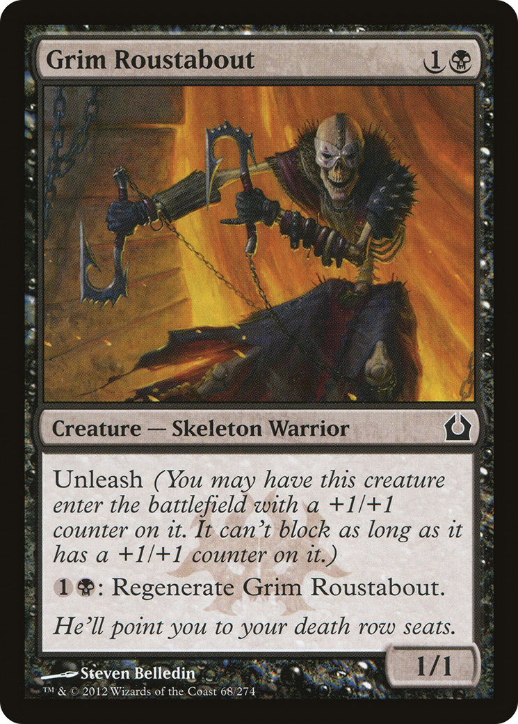 Grim Roustabout (RTR-068) (Foil)