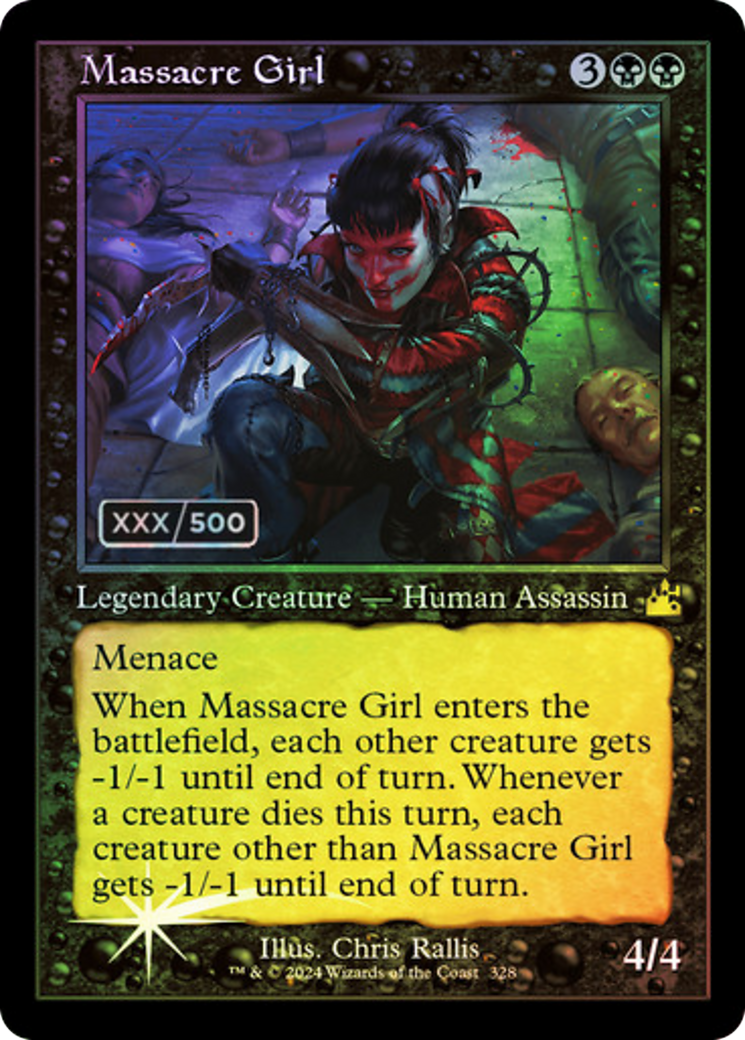 Massacre Girl (RVR-328Z) (Foil) (Serialized)