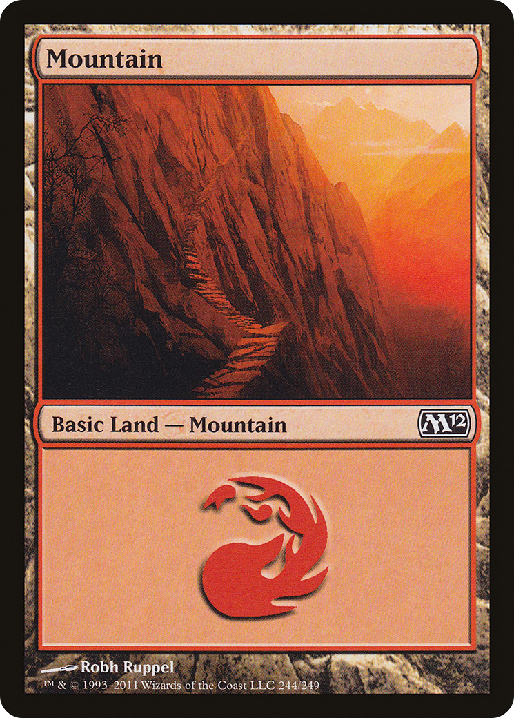 Mountain (M12-244) (Foil)