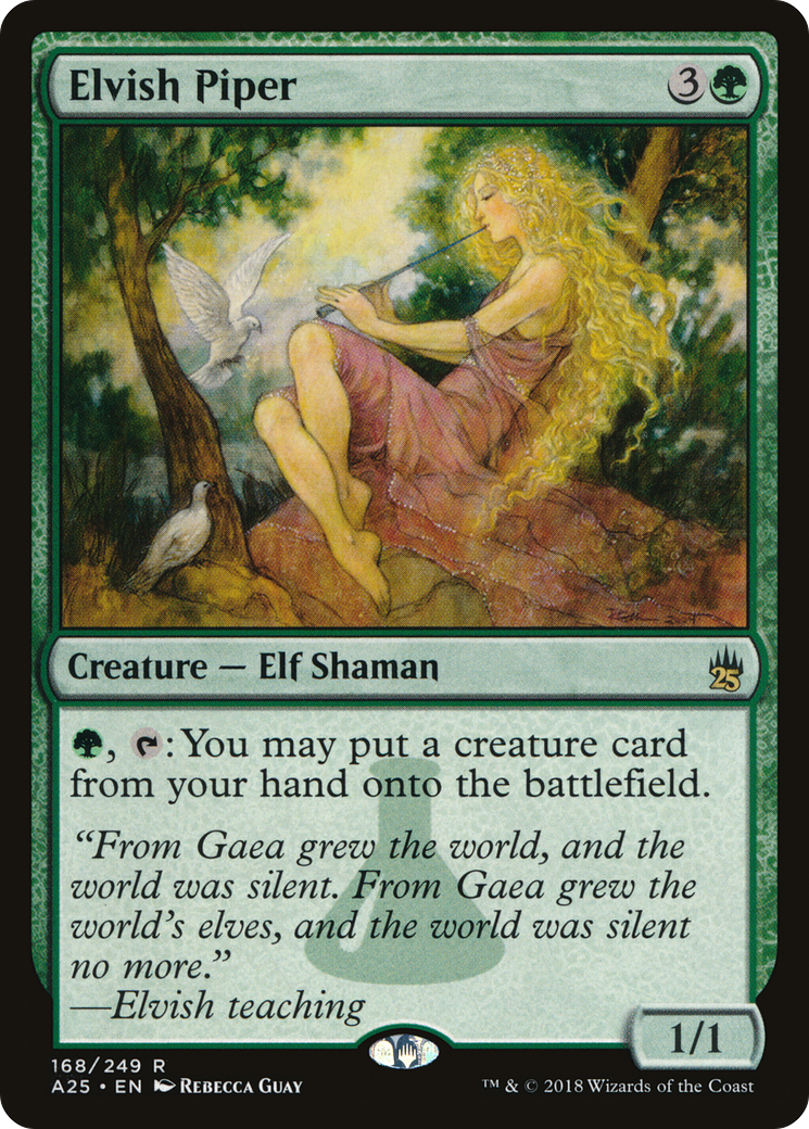 Elvish Piper (A25-168) (Foil)