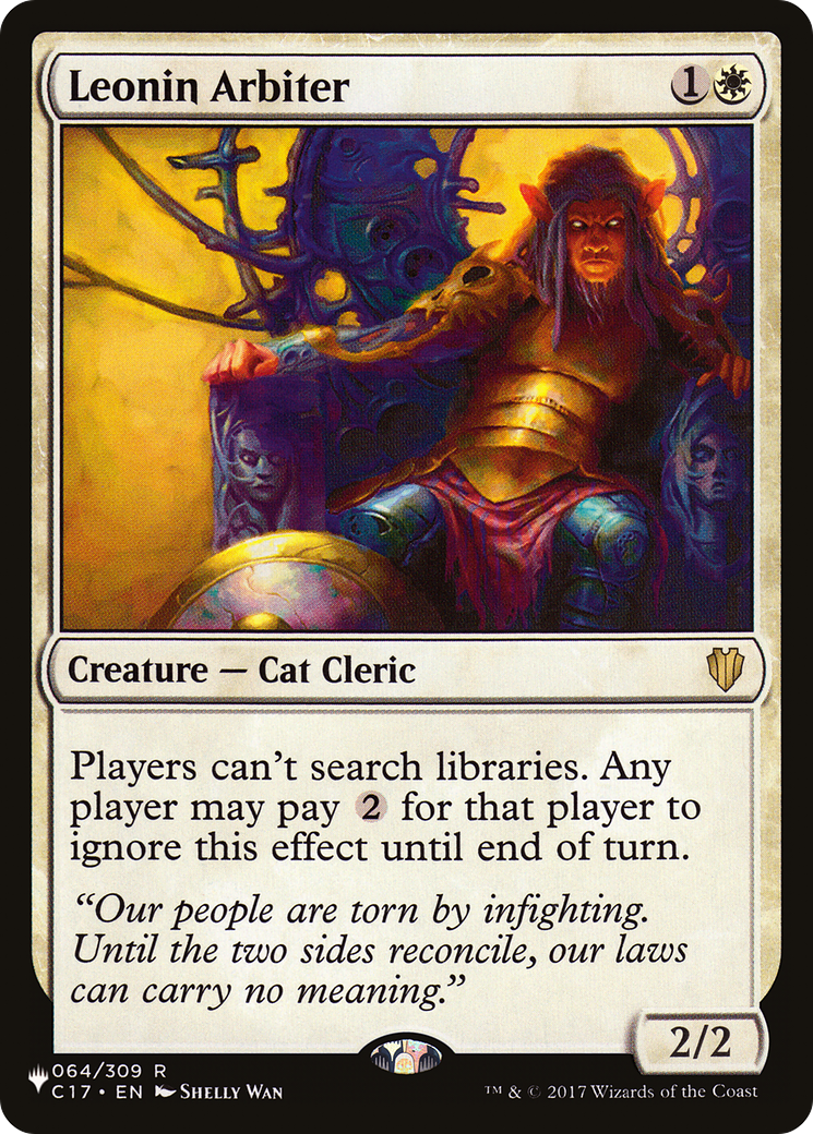 Leonin Arbiter (LIST-C17-64)