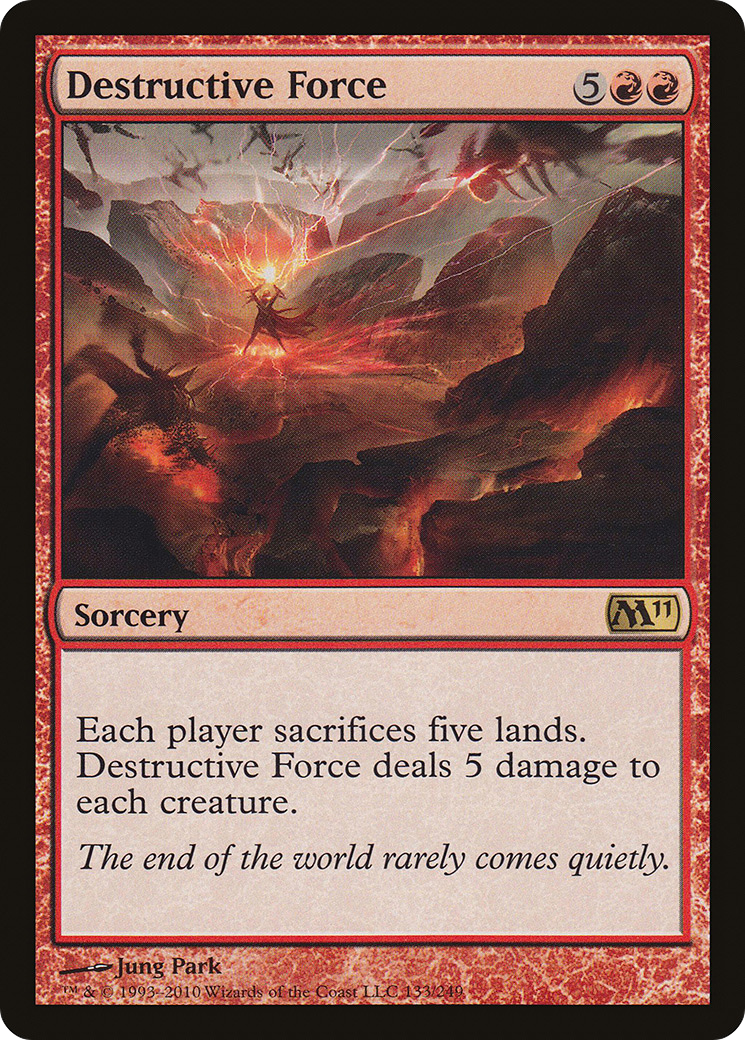 Destructive Force (M11-133) (Foil)
