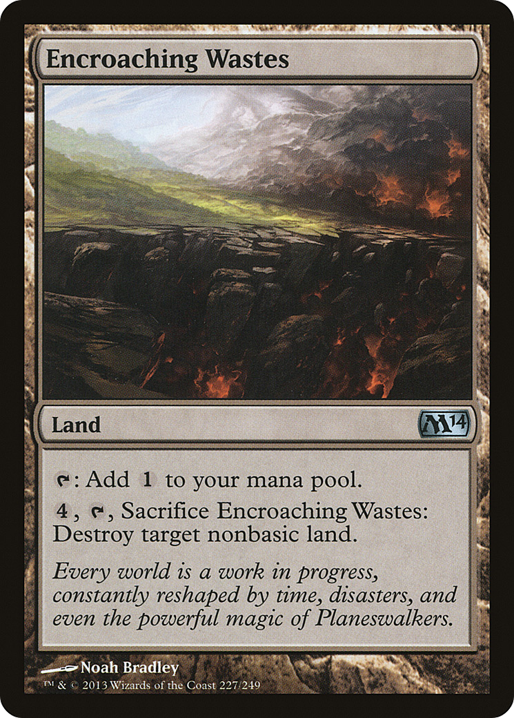 Encroaching Wastes (M14-227) (Foil)